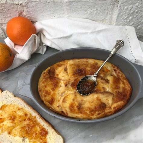 Marmalade Bread and Butter Pudding - tastebotanical