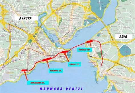 Marmaray hattı