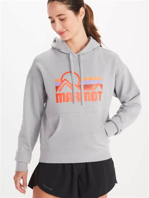 Marmot Coastal Hoody Women, grijs - campz-nl