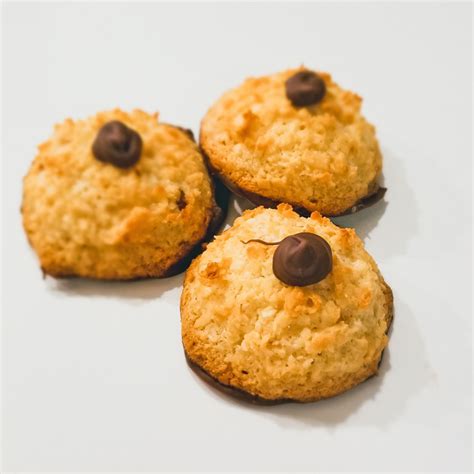 Marnaroons - Egg-free coconut macaroon bathed in allergy friendly and vegan semisweet chocolate. Quantity. Clear. Add to cart.