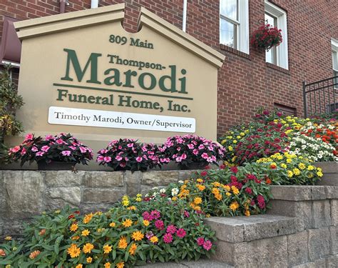 Marodi funeral home.  Founded on a deep commitment to Thompson-Marodi Funer...