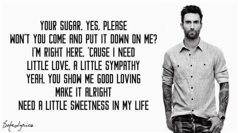 Maroon 5 sugar lyrics. Things To Know About Maroon 5 sugar lyrics. 