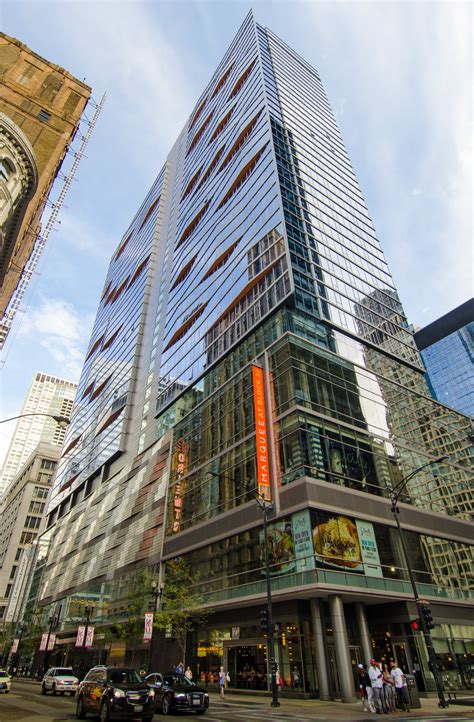 Marquee at block 37. http://MarqueeBlock37.comMarquee at Block 37 is a new apartment tower in the heart of the Loop's theater district, across from Macy's and the Daley Plaza. Bl... 