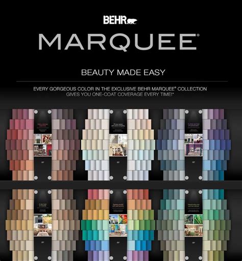 Marquee behr paint colors. BEHR MARQUEE Stain-Blocking Paint & Primer Interior Satin is an advanced interior paint – delivering high-performance one-coat coverage with every color in the exclusive BEHR DYNASTY ® & MARQUEE ® Interior One-Coat Color Collection. Expressing yourself with exactly the colors you want has never been easier. Our MARQUEE Interior One-Coat … 