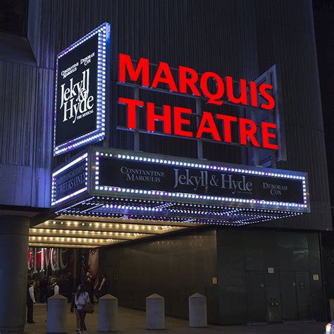 Marquee theater. Marquee Theatrical Productions was founded in 2003 by its current Executive Director, Sheryl Thomas. We are an award-winning, registered charitable, community theatre group and performing arts school, located in Aurora, Ontario. Our goal is to inspire excellence, motivate learning, build confidence and spark a lifelong appreciation for the arts. 