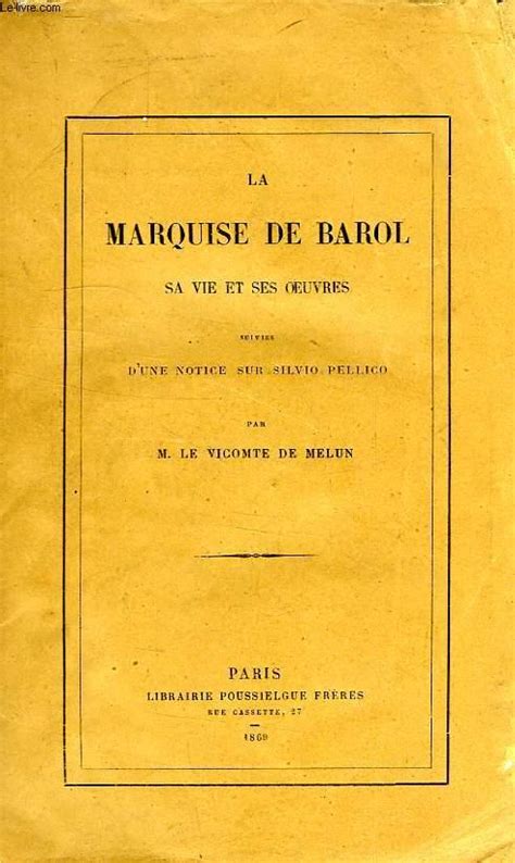 Marquise de barol, sa vie et ses oeuvres. - Notas sobre el régimen de fomento cinematográfico.