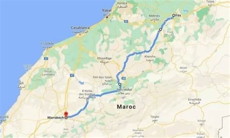 Marrakesh to Beni-Mellal - 2 ways to travel via bus, and car