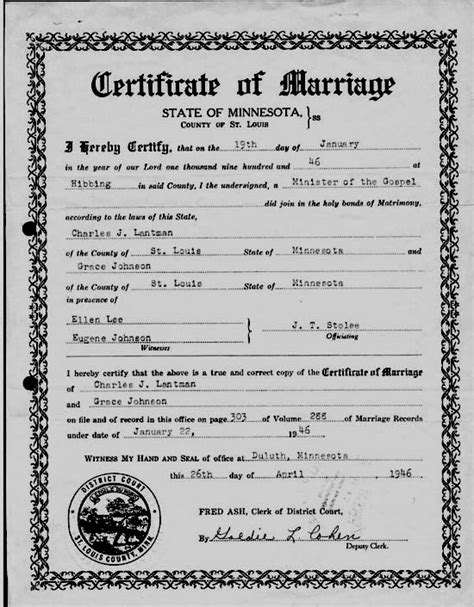 Marriage Records Search - Dakota County, MN (Marriage …