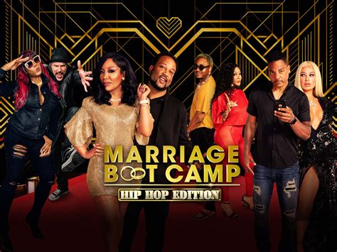 Marriage boot camp season 18. Marriage Boot Camp: Hip Hop Edition, Season 18 Episode 5, is available to watch and stream on WE tv. You can also buy, rent Marriage Boot Camp: Hip Hop Edition on demand at Apple TV Channels online. ... Season 18, Episode 4. View All Episodes. Season 18, Episode 6. Stream Shows Like Marriage Boot Camp: Hip Hop Edition. … 