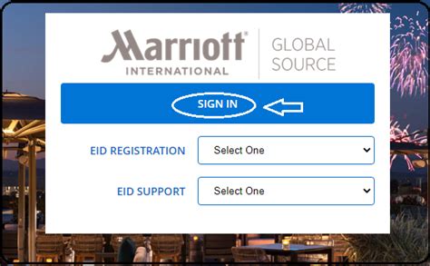 Marriot mgs login. To Register for an Enterprise ID (EID) If you need to register for an Enterprise ID (EID), go to Marriott Global Source®. You will be notified via e-mail when your EID request has been processed by ISSS. 