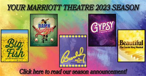 Marriott Theater 2023 Season