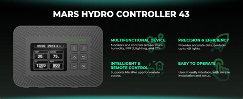 Mars hydro thermostat controller.  You can set the 【Digital Controller Version】Mars H...