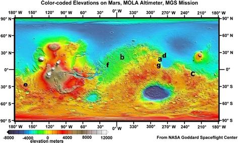 Mars mola data.  The AEDR data are used as input to the MOLA Precision Experime...