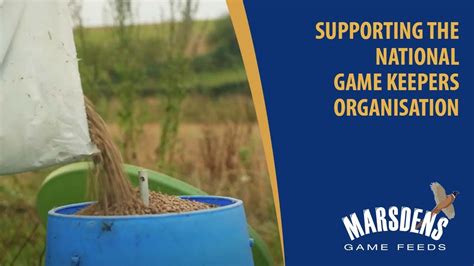 Marsdens Game Feed Range - National Gamekeepers