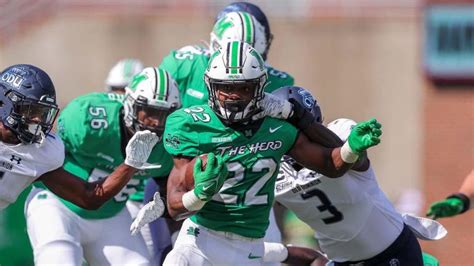 Marshall and Ali each have 2 touchdowns, Marshall turns back Old Dominion 41-35