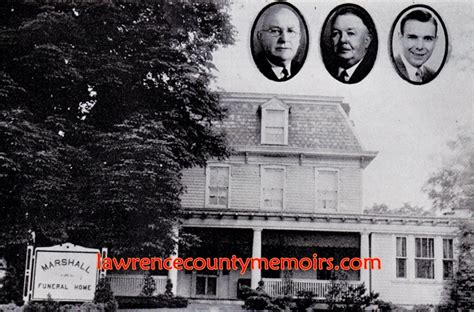 Marshall funeral home wampum. .  ...