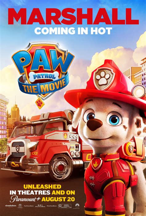 Marshall paw patrol the movie. Finn Lee-Epp as Ryder, a 10-year-old boy who served as the leader of the PAW Patrol. Lee-Epp replaces Kai Harris from the series and Will Brisbin from the first film. Christian … 