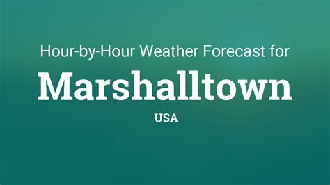 Marshalltown weather hourly. Things To Know About Marshalltown weather hourly. 
