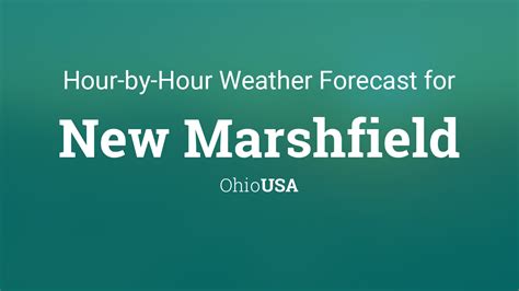 Marshfield Weather Forecasts. Weather Underground provides local & long-range weather forecasts, weatherreports, maps & tropical weather conditions for the Marshfield area. ... Hourly Forecast for ...