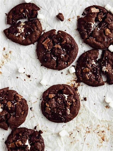 Marshmallow Cookies - Flouring Kitchen