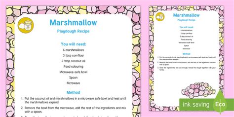 Marshmallow Playdough Recipe (Teacher-Made) - Twinkl