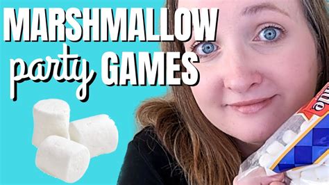 Marshmallow game. Marshmallow Party Games for Kids using mini marshmallows and regular marshmallows. Participants will have fun playing indoors or outdoors with marshmallows i... 