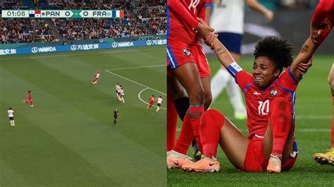 Marta Cox scores Panama’s first-ever Women’s World Cup goal against France