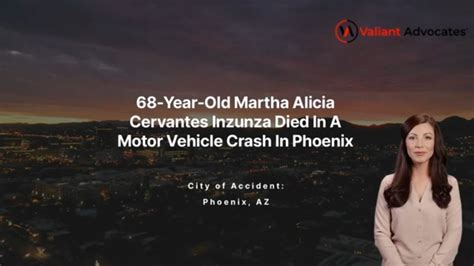 Martha Alicia Cervantes Inzunza Killed in Multi-Vehicle Collision near 67th Avenue [Phoenix, AZ]