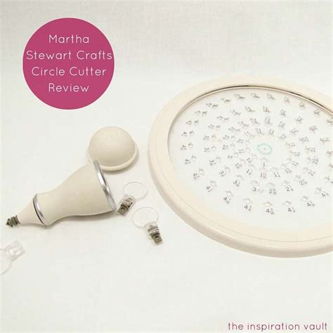 Martha Stewart Crafts Circle Cutter Review - Elle Marie Home