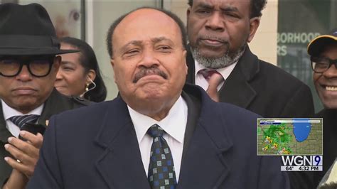 Martin Luther King III stops in Chicago to rally for Brandon Johnson