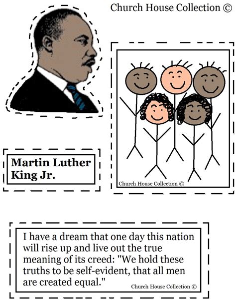 Martin Luther King Jr Free Printables