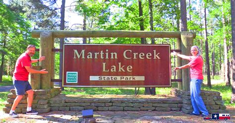 Martin creek lake state park. Driving Directions From Henderson: Go North on Hwy 43 for 15 miles and turn right on CR 2183 and follow sign to the park. From Dallas: Take I 20 East to Hwy 149 (Estes Parkway) exit. 