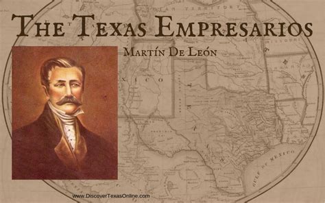 Martin de Leon – Discover Texas