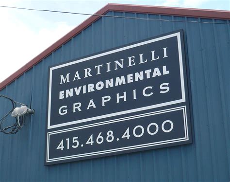 Martinelli Environmental Graphics CA Get a Bid