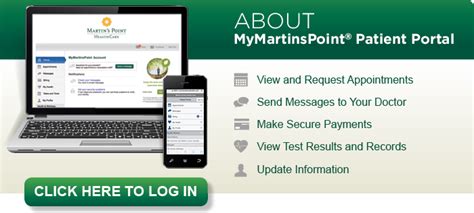 Martinspointportal. Create an online account with Martin's Point, and you can: Make Updates with Secure Requests: Request a new ID card, update or request a PCP or update personal information. Access the Claims Center: Log in for the Claims Center and electronic medication explanation of benefits (EOB). Update Online Account Information: Change your password and ... 