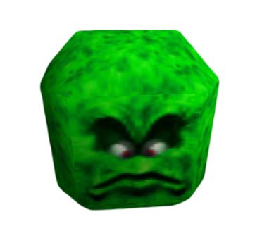 Marty? the green thwomp : r/n64 - Reddit