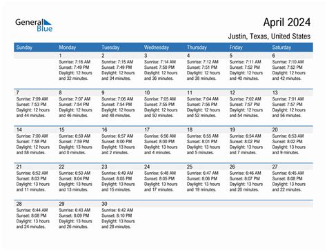 Martzke, Justin / Calendar