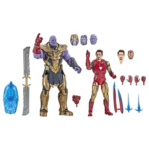 Marvel Hasbro Legends Series 6-inch Scale Action Figure 2-Pack Toy Iron …