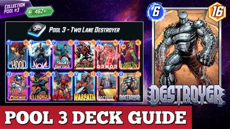 Marvel Snap: Best Pool 3 Destroy Deck - Game Rant