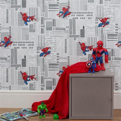 Marvel Spider-Man Wallpaper Dunelm