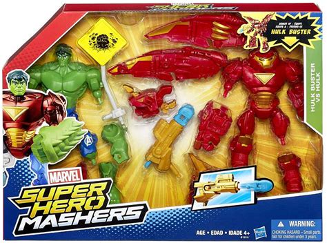 Marvel Super Hero Mashers Hulkbuster vs Hulk Mash Pack