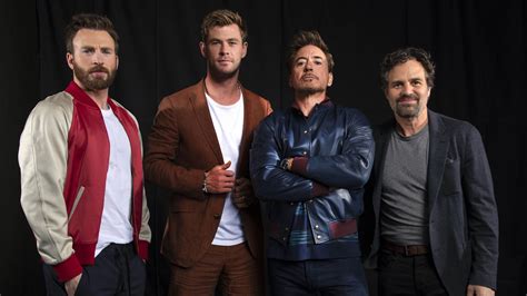 Marvel cast. 