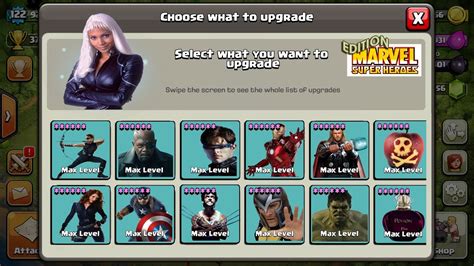 Marvel clash of clans. Super Dragon Spotlight Event. The March 2024 event is here and focuses on the Super Dragon. Earn Super Medals and unlock the Fireball Epic Equipment. Discover our guides to improve your Clash of Clans attacks and track your … 