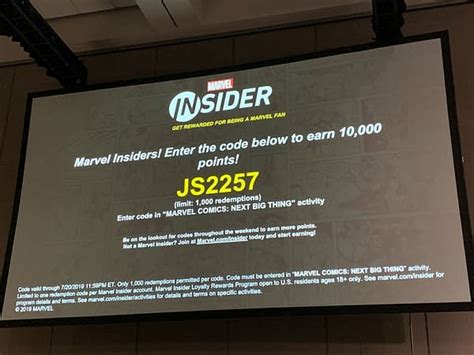 Aug 5, 2023 · Marvel Insider SDCC 2023 Code Redeem: Ar