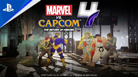 Marvel vs capcom 4. Sep 18, 2017 · The epic clash between two storied universes returns with Marvel vs. Capcom Infinite, the next era of the highly revered action-fighting game series. Marvel and Capcom universes collide like never before as iconic characters team up for action-packed player-versus-player combat. Ultron Sigma has begun the systematic eradication of all biological life. Against all odds, heroes arise from the ... 