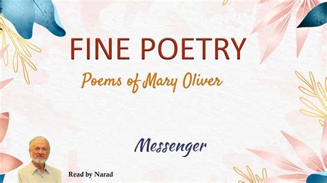 Mary Oliver Messenger Pune