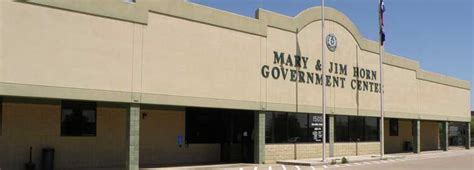Mary and Jim Horn Government Center 1505 E.