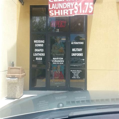  Maryem Cleaners (Laundry) is located in Yulee, Florida, United States. Address of Maryem Cleaners is 464073 State Rd 200, Yulee, FL 32097, United States. Maryem Cleaners can be contacted at +19043799028. Maryem Cleaners has quite many listed places around it and we are covering at least 95 places around it on Helpmecovid.com. 