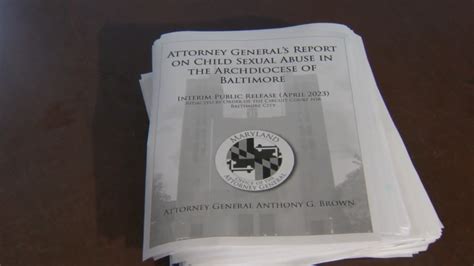 Maryland AG report into Archdiocese of Baltimore alleges 156 Catholic clergy members and others abused more than 600 children