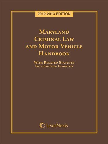 Maryland Criminal Law Motor - AbeBooks